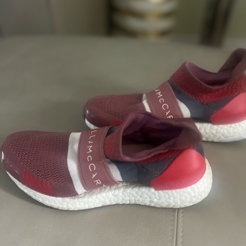 At the Stella McCartney size 6.5, fits 7.5 women’s